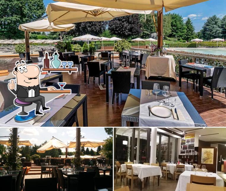 Gli interni di ROSSO food and more