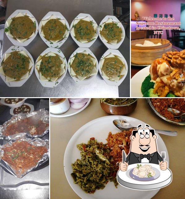 Dumplings at Supreme Restaurant