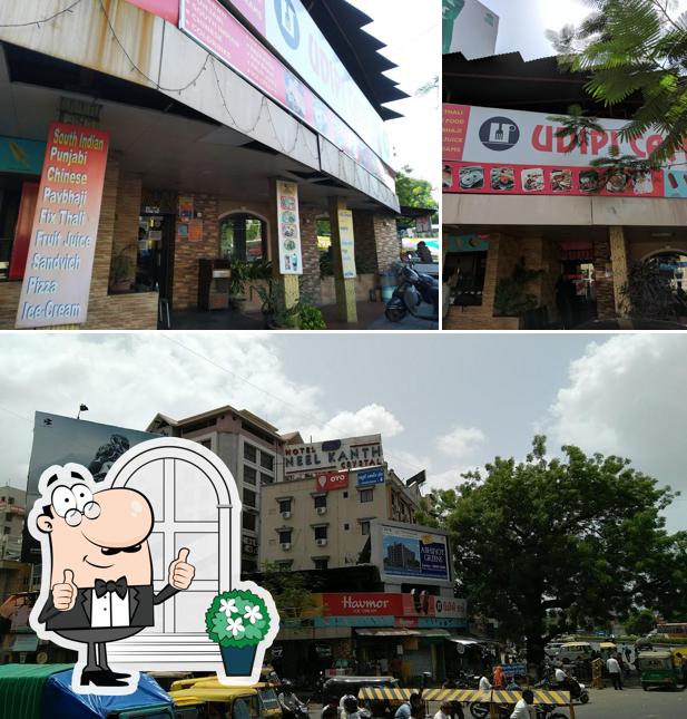 The exterior of Udipi Cafe