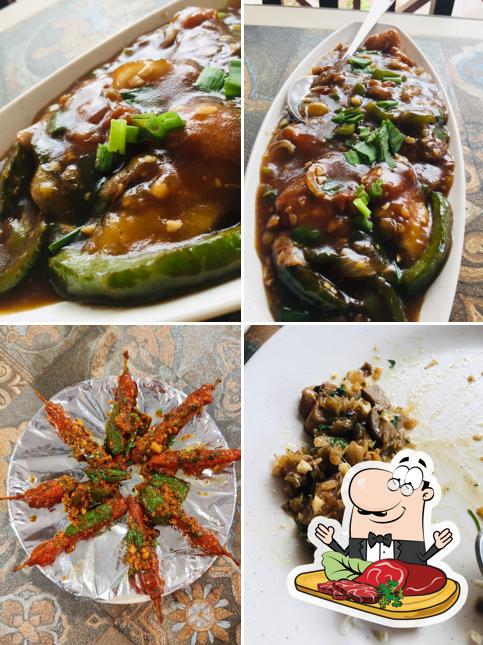 Meat meals are available at COASTALWOK GOA