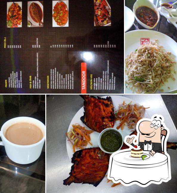 7 Eleven Restaurant provides a selection of sweet dishes