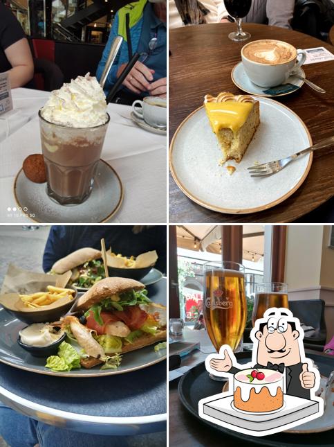 Gâteaux aux carottes à Cafe Vivaldi