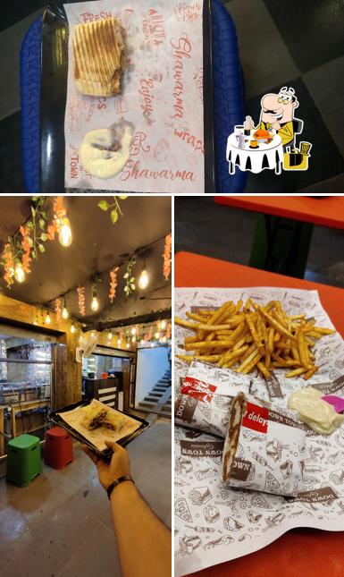 Food at Down Town cafeteria