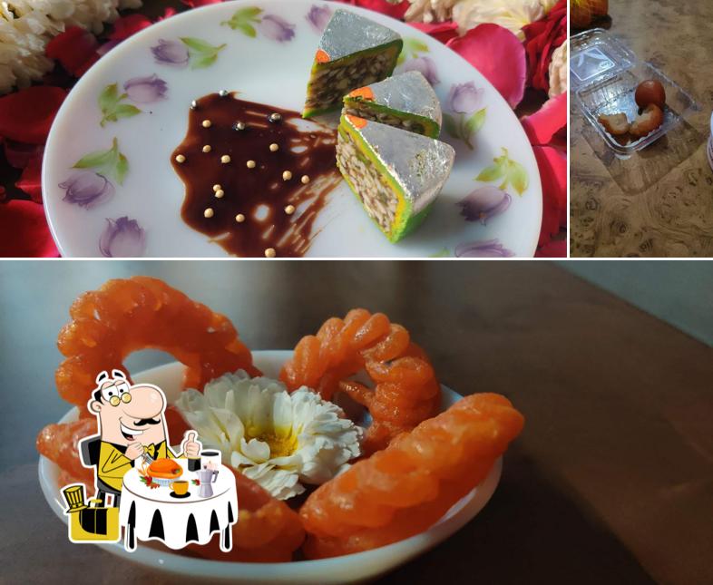 Check out the photo depicting food and interior at Jodha Sweets