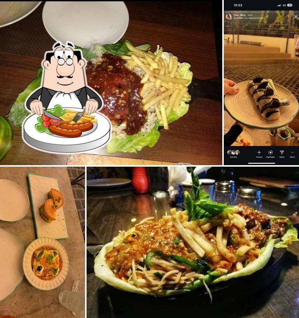 Food at La Terranza-Roof top Restaurant & Banquet