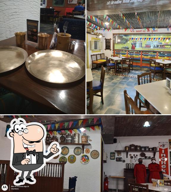 The interior of Mirch Masala