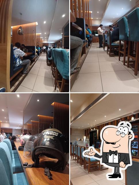 The interior of Novelty Restaurant