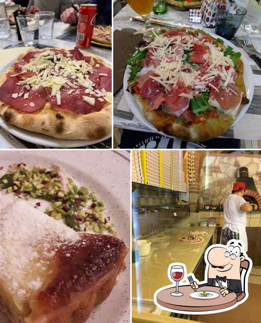 Cibo al Pizzeria Il Fornaretto