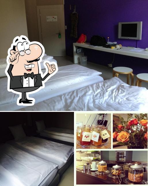 Tra le varie cose da Hotel Rothaus si possono trovare la interni e cibo