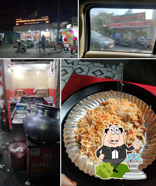 The exterior of Asif Muradabadi Sahi biryani and Chicken Corner