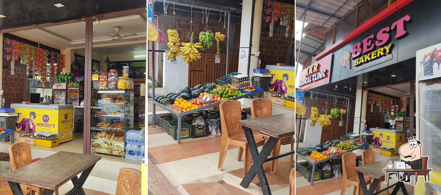The interior of Best Bakery & Cafe