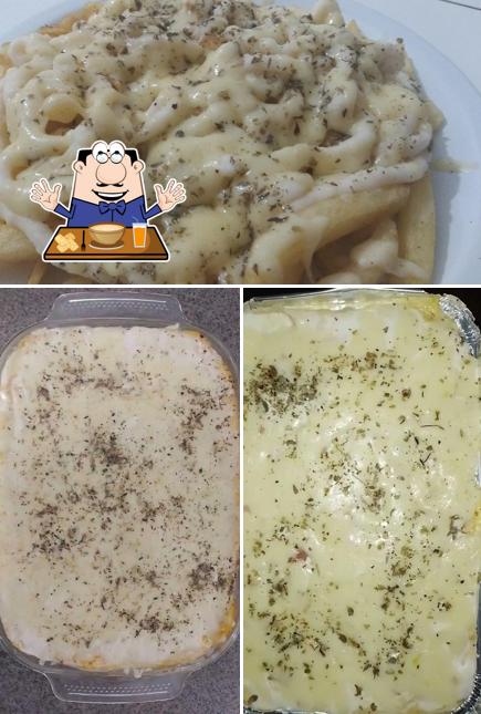 Sopa de moluscos em Casa da Pizza