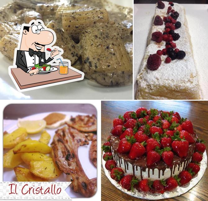 Cibo al Ristorante Cristallo