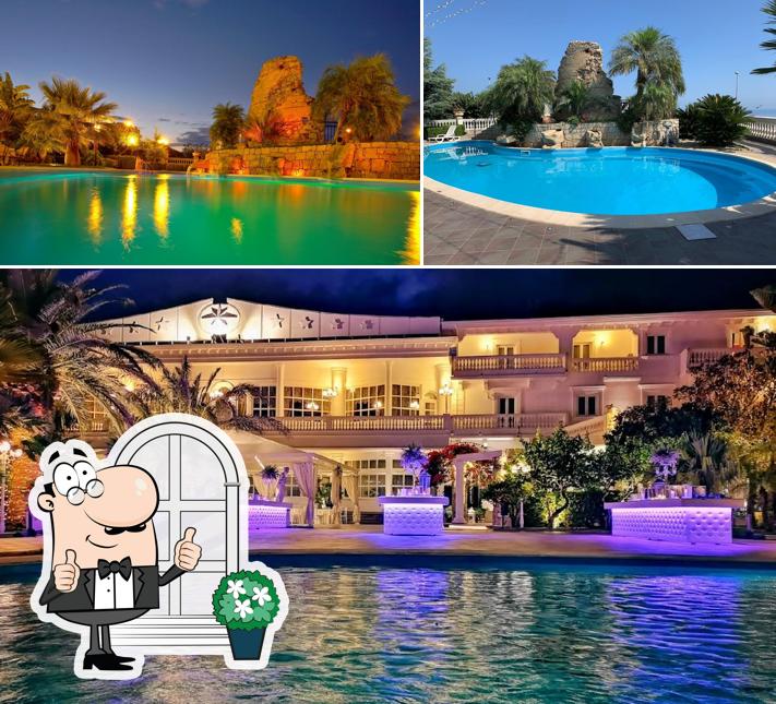 Gli esterni di Grand Hotel La Rosa Dei Venti