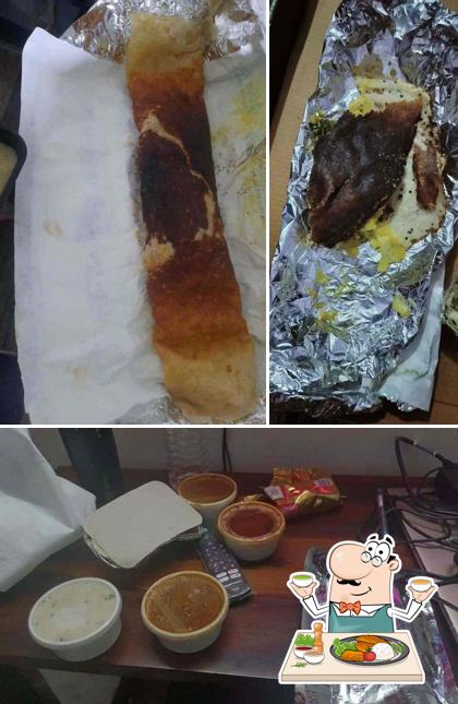 Among various things one can find food and exterior at Gunpowder Express