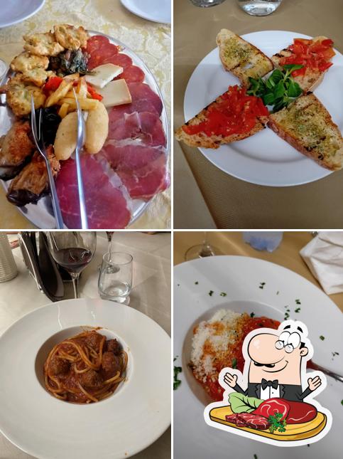 Carpaccio di manzo al LA BUCA DEL RE