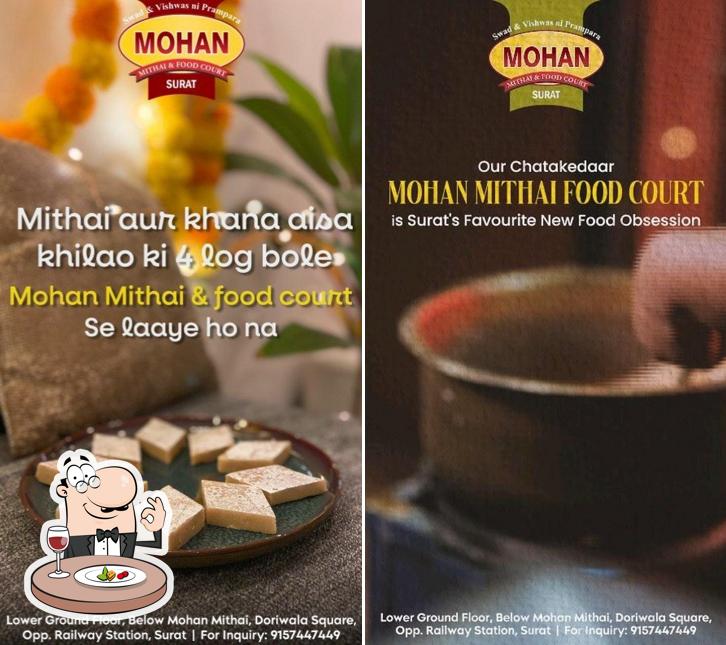 Food at Mohan Mithai