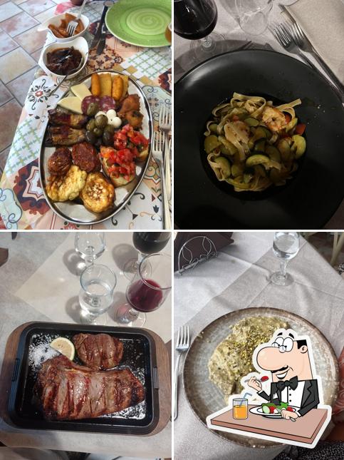 Platti al Trattoria Pizzeria Monte D'Oro