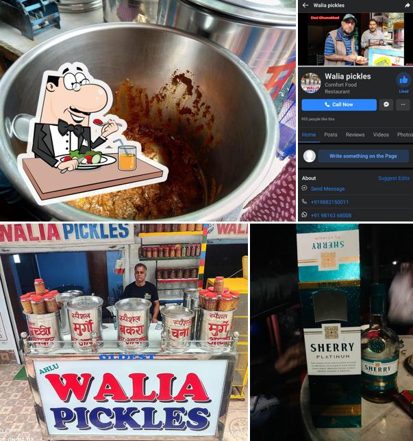 The picture of food and drink at Walia Pickles