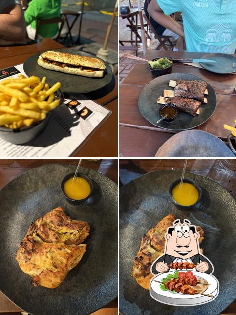 Comida em Street Bbq