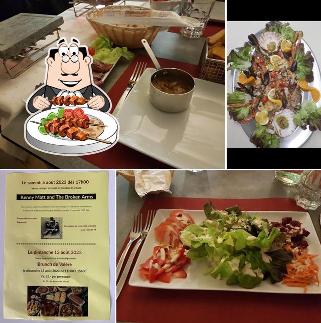 Platti al Pizzeria de Valère