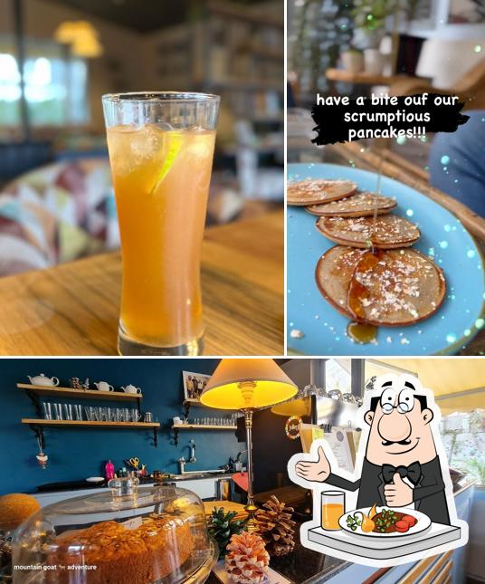 Food at Curiosity Cafe