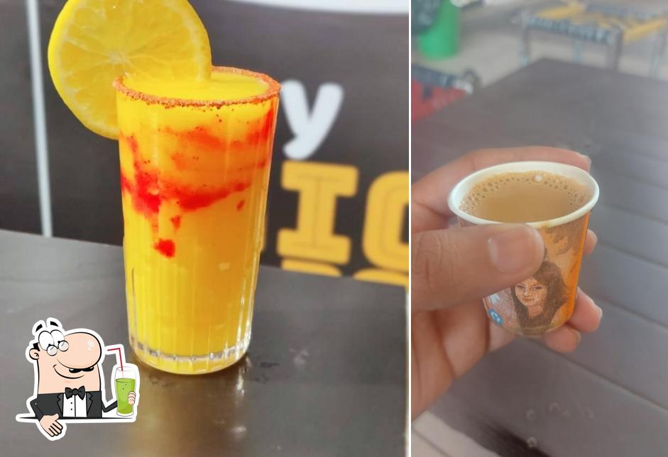 Enjoy a drink at Day Night Point Cafe