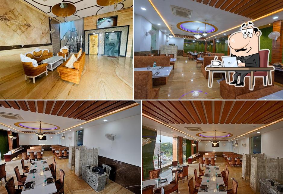 The interior of HOTEL ZAMZAM INTERNATIONAL