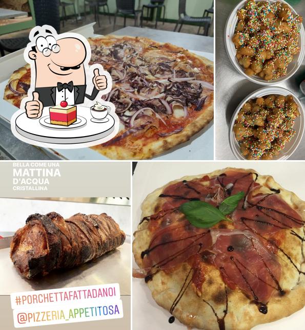 Pizzeria Appetitosa propone un'ampia varietà di dessert