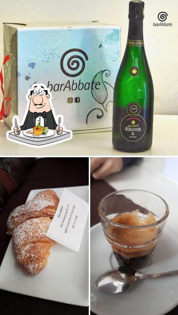 Tra le diverse cose da Bar Abbate si possono trovare la cibo e birra