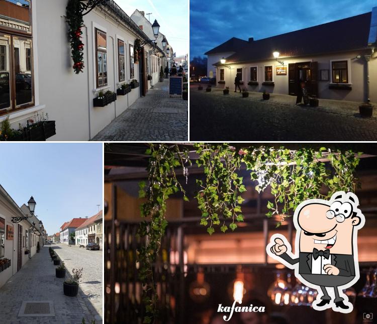 Gli esterni di restoran-noćni bar Kafanica