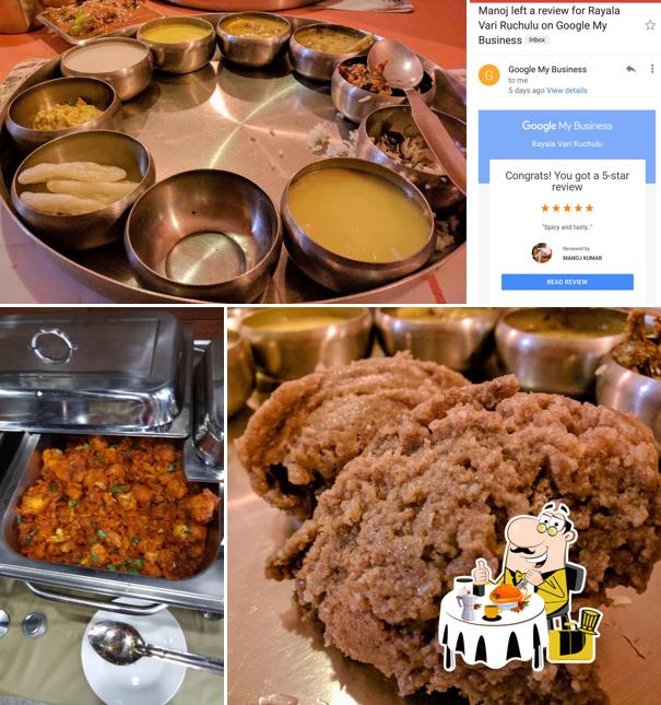 Food at Rayala Vari Ruchulu