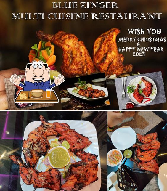 Tandoori chicken at Blue Zinger Multi Cuisine Resturant, Neamatpur, Asansol-59