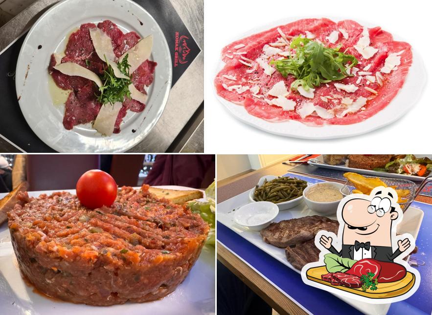 Carpaccio di manzo al KONAK GRILL