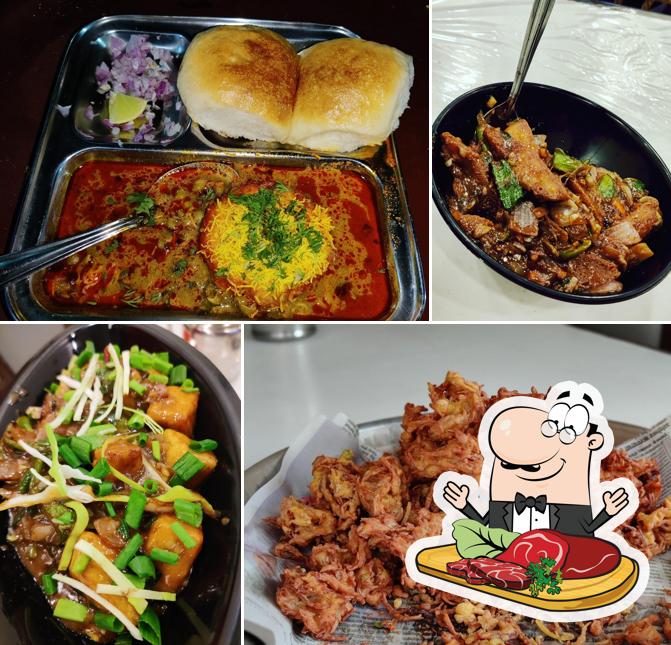 Get meat meals at Krushnai Snacks Corner