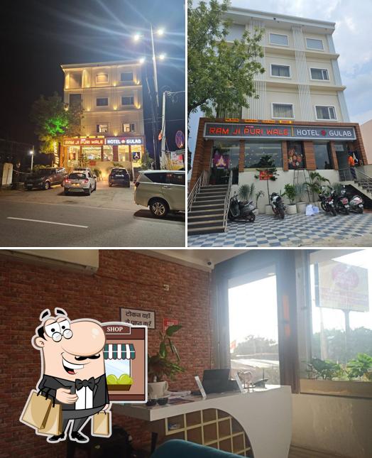 Among various things one can find exterior and interior at Ram Ji Puri Wale