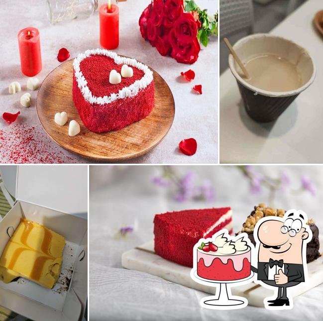 Red velvet cake at Sweet Truth Noida Sector 2