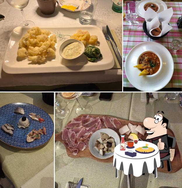 Piatto di formaggi al Trattoria Vodnjanka