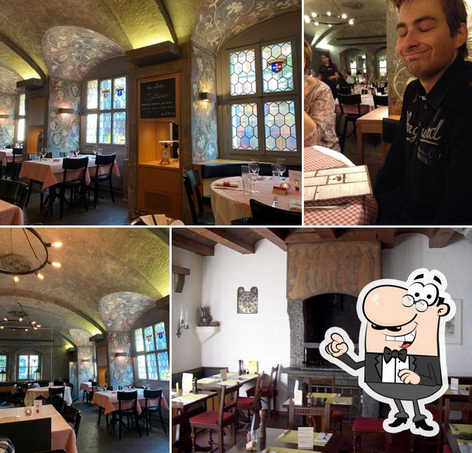 Gli interni di Walliserkeller