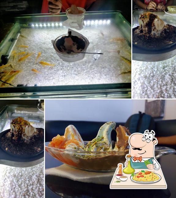 Brownies at Softy - ice cream parlour