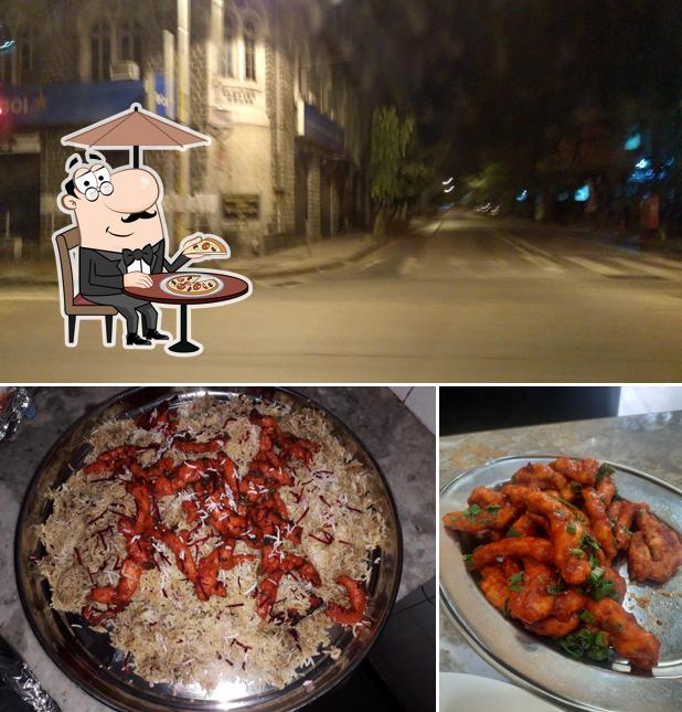 Take a look at the outside part of Ideal Restaurant