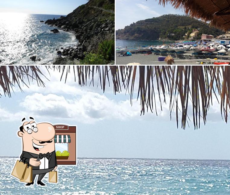 L'area esterna è una caratteristica importante di Bagni Mar Albi Playa Bonassola