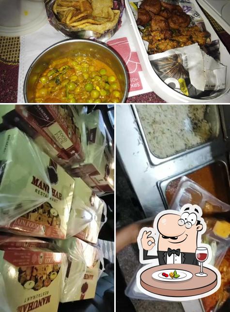 Food at Manuhar Restaurant