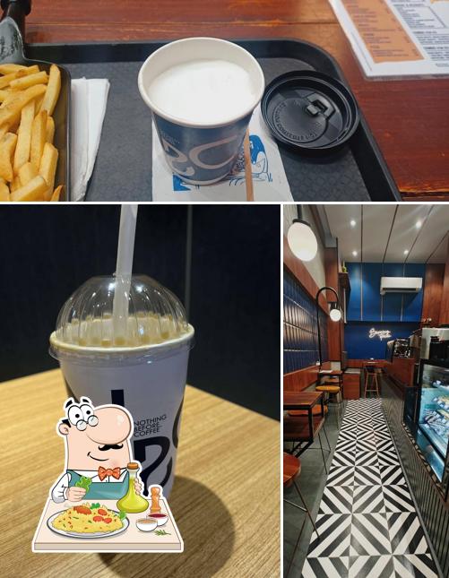 The restaurant's food and interior