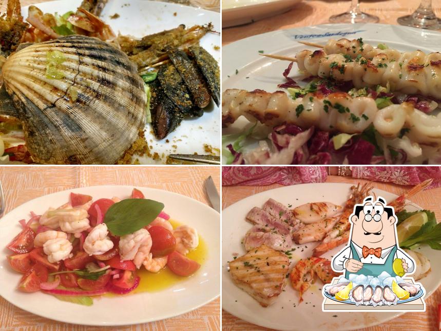 Prenditi la cucina di mare a Ristorante Vento di Sardegna