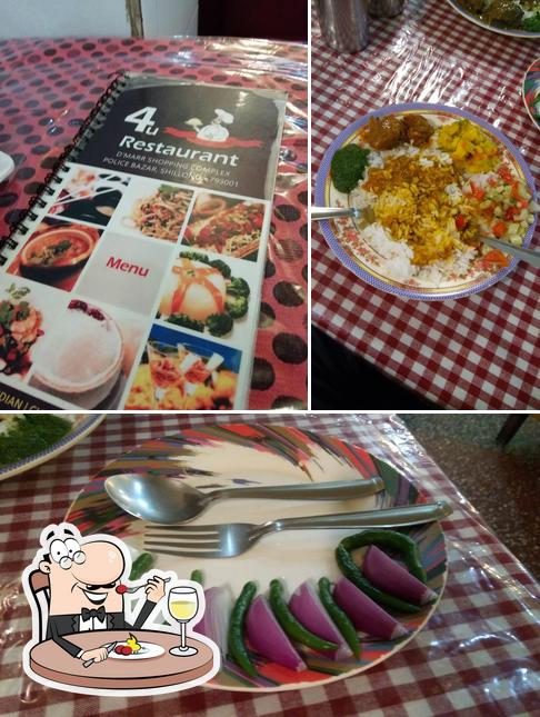 Food at 4U Restaurant