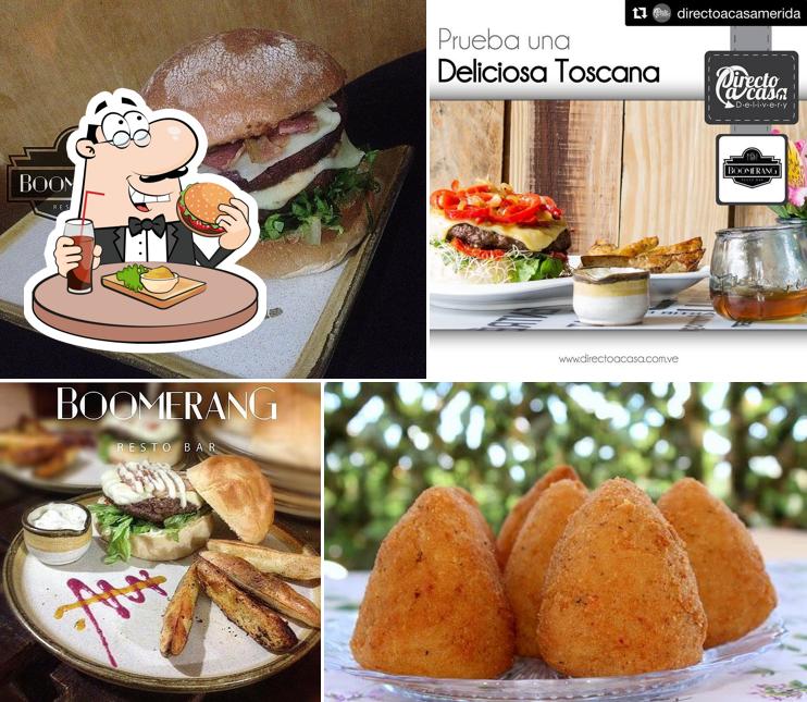 Hamburger al Boomerang Rosticceria Bar