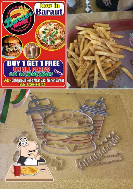 French fries at Burger Monk