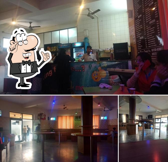 The interior of Tea-man's Cafe