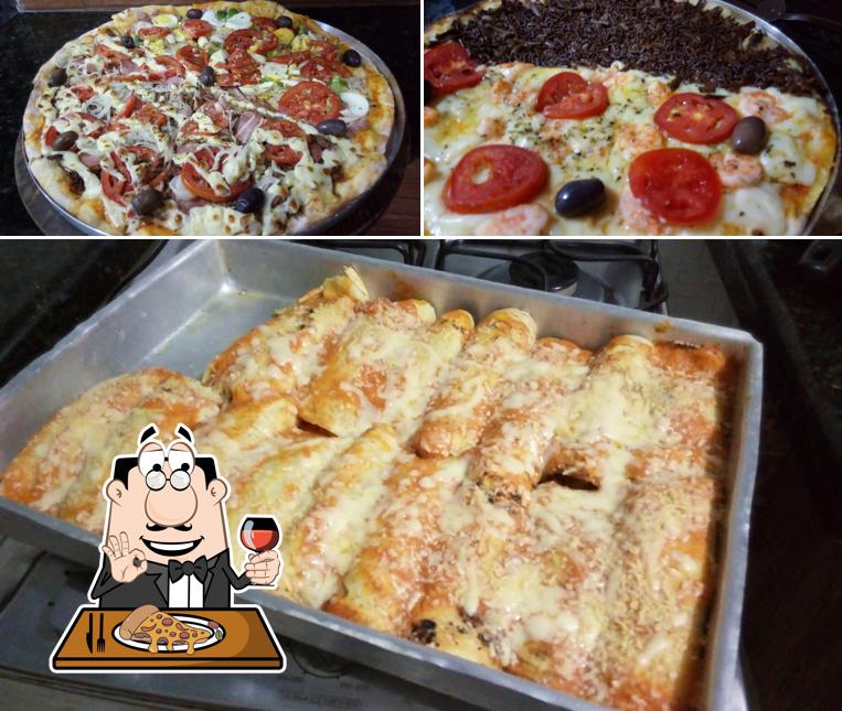 Escolha pizza no Estação Da Pizza